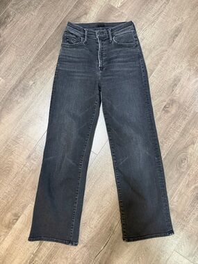 MOTHER, The Rambler High Rise Ankle Straight Leg Jeans in Vroom, Size 25